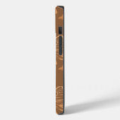 優美なパーソナライズされたバタフライケース Case-Mate iPhoneケース (裏面 / 左)