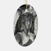 優美な天使 セラミックオーナメント (右)