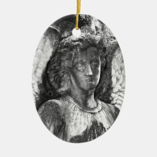 優美な天使 セラミックオーナメント (正面)