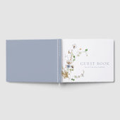 優美な山花ほこりっぽい青 ゲストブック (全面)