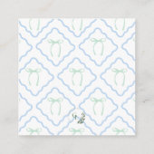 優美な弓囲いカード エンクロージャーカード (裏面)