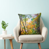 優美な木のカラフルの葉の景色の自然 クッション (椅子)