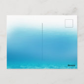 優美な神秘の海の人々の人魚のシーン ポストカード (裏面)