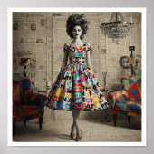 優美な美しい ポスター (正面)