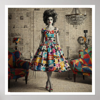 優美な美しい ポスター