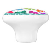 優美な蝶セラミックノブ セラミックノブ (側面)