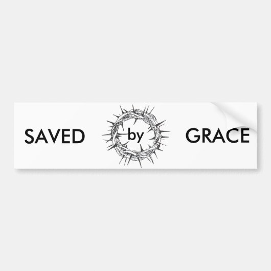 優美のバンパーステッカーによって救われる バンパーステッカー (正面)