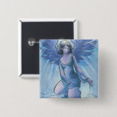 優美の天使 缶バッジ (正面&裏面)