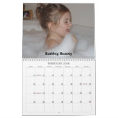 優美の年 カレンダー (2月 2026)