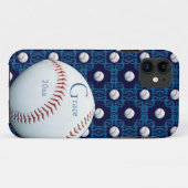 優美の野球のモチーフのIphoneカスタムな5の場合 Case-Mate iPhoneケース (裏面(横))