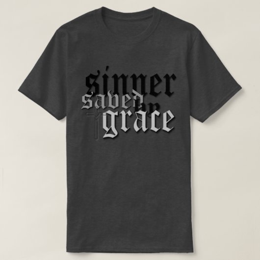優美のdrk t varのヒースによって救われる罪人 tシャツ (デザイン正面)