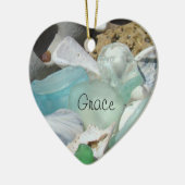 優美は休日が個人化するすばらしい優美を飾ります セラミックオーナメント (左)