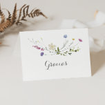 優美カラフルなワイルドフ結婚レズのグリースカード サンキューカード<br><div class="desc">このカラフルの優美な結婚野生の折り畳みのグラシアスカードは素朴な家に結婚最適だ。デザインは美し絵を描いピンク、赤面、ブルー、ネイビー、イエロー、紫、緑の野生の花を手水色で特色。名前とメッセージを使用してカードの内部をパーソナライ感謝していズする。または、離れメッセージのセクションを手に入れま空白のす。メッセージのセクションを各カードに書き込みますこれらのカードは結婚、のシャワー、または任意の時間に使用でき感謝している。</div>