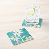 優美デイジーII スクエアペーパーコースター (インサイチュ)