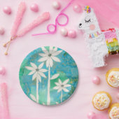 優美デイジーII ペーパープレート (パーティー)