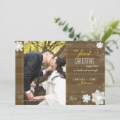 優美私達の一緒の初めてのクリスマスの写真 シーズンカード (スタンド正面)