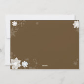 優美私達の一緒の初めてのクリスマスの写真 シーズンカード (裏面)