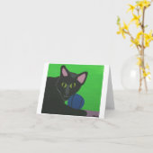 優美 カード (黄色い花)