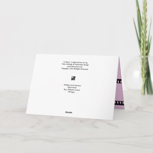 優美 カード (裏面)