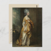 優美DalrympleエリオットのGainsboroughの絵画 ポストカード (正面/裏面)