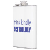 優考えしく大胆に行動する フラスク (左)