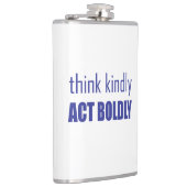 優考えしく大胆に行動する フラスク (右)