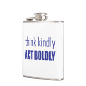 優考えしく大胆に行動する フラスク (左)