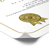 優良認定証 ポスター (角)