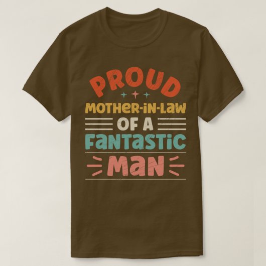 優誇りを持ったれた男性の姑1 Tシャツ (デザイン正面)