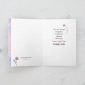 優賛美しいカードに甘いハート カード (内部)