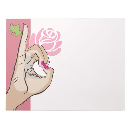 優越生活 ノートパッド (正面)