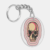 優雅さと鋭敏さの融合 キーホルダー (正面左)