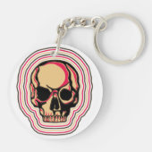 優雅さと鋭敏さの融合 キーホルダー (裏面)