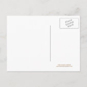 優雅さ | セーブ・ザ・デート案内 案内ポストカード (裏面)
