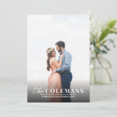 優雅さ | 祭りの赤 | 休日の縦写真 シーズンカード (スタンド正面)