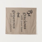 優雅である タペストリー (正面(横))