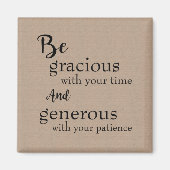 優雅である マグネット (正面)