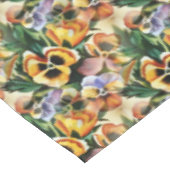 優雅でスタイリッシュ豪華なヴィンテージ模様 テーブルクロス (アングル)