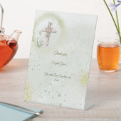 優雅で輝くクロス洗礼基台のサイン 台座サイン (インサイチュ)