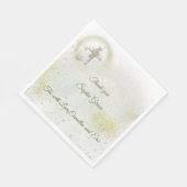 優雅で輝くクロス紙ナプキン スタンダードランチョンナプキン (角)