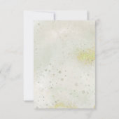 優雅で輝くバプテスフラットサンキューカード サンキューカード (裏面)