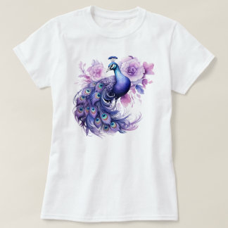 優雅なくじゃく Tシャツ