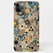 優雅なアンティーク アール・ヌーヴォー風フラワーデザイン Case-Mate iPhoneケース (裏面)