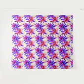 優雅なアールヌーボーフローラウォーターカラータペストリー タペストリー (正面(横))