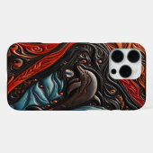 優雅なイルカの躍動 iPhoneケース (裏面横)