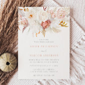 優雅なエレガンス：完璧なフローラ結婚ズ 招待状