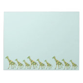 優雅なキリン ノートパッド (正面)