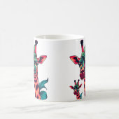 優雅なキリン・マグ コーヒーマグカップ (中央)