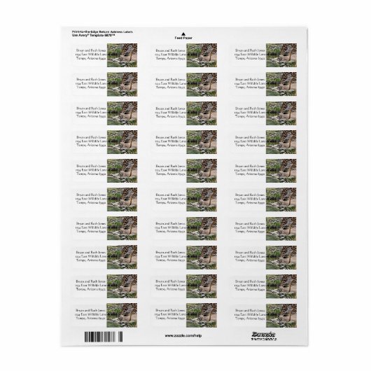 優雅なキリン ラベル (フルシート)