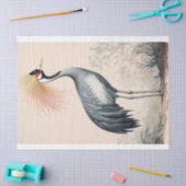 優雅なク日本のレーンインスパイアデカッププリント 薄葉紙 (クラフト)